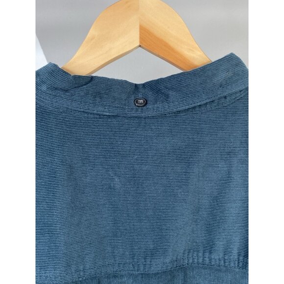 NWT Toad & Co Scouter Corduroy Shirt Men’s XXL Midnight Green Button Down - Picture 11 of 16